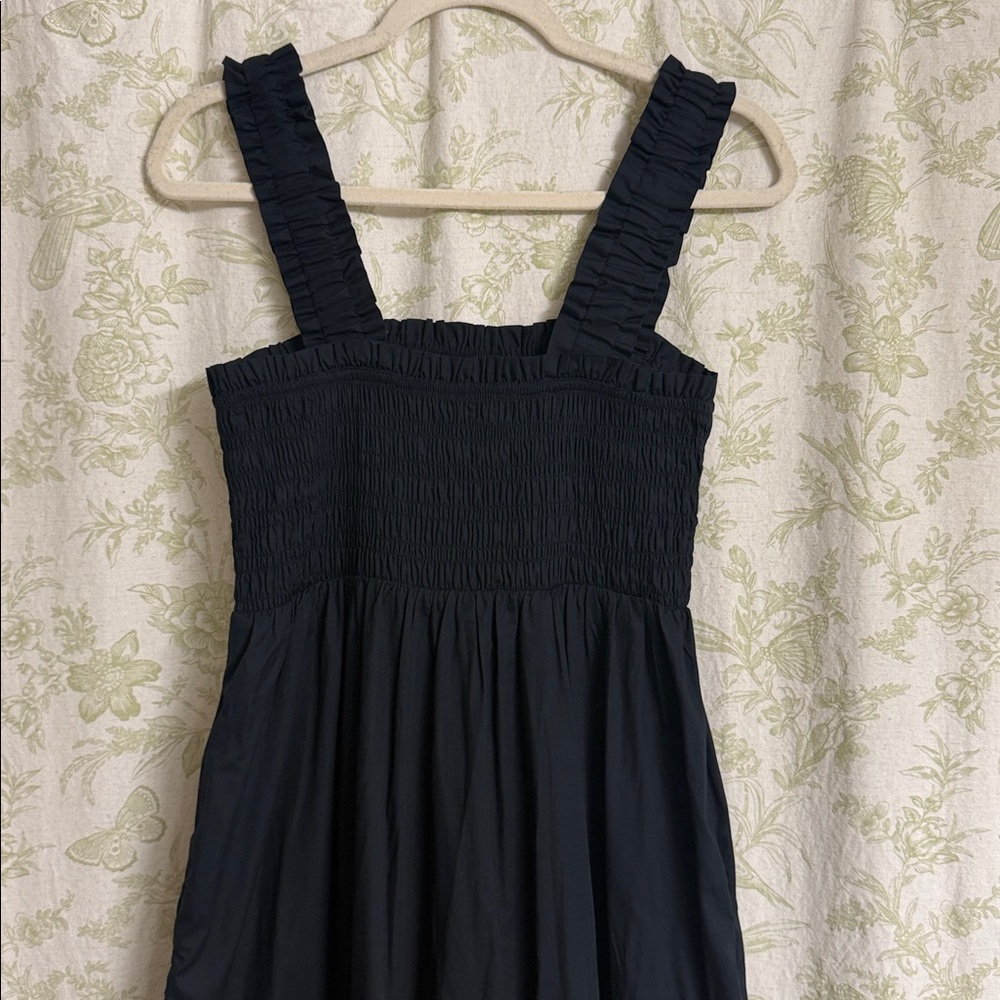 Abercrombie & Fitch Black Midi Dress - Picture 4 of 8